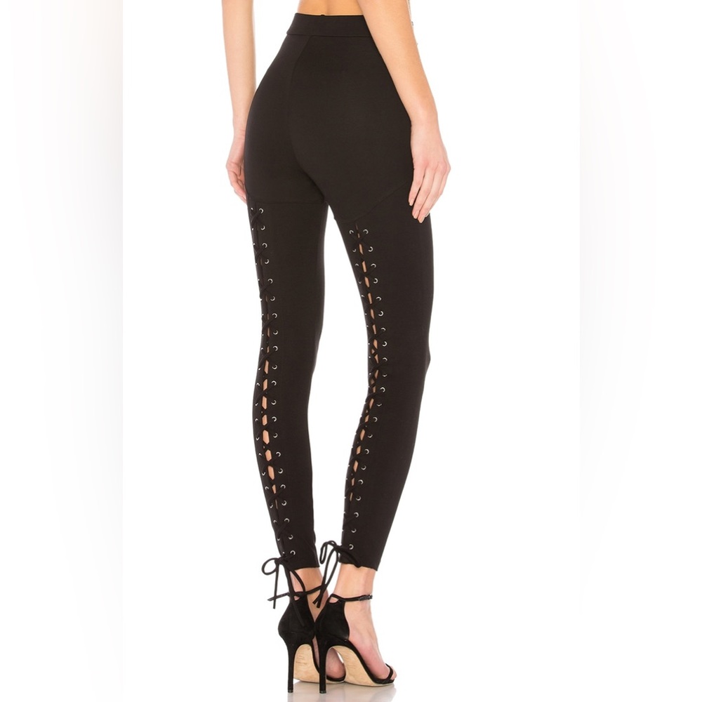 Deranged Designs916 Ghotic Back Lace-Up Leggings